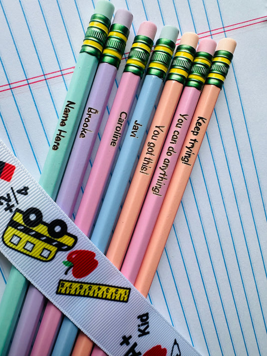 Personalized Pencils